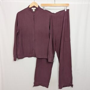 Vintage ISC Silk Two Piece Set